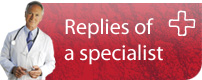 Replies of a specialist