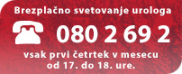 080 2 69 2 - Brezplačno svetovanje urologa vsak četrtek od 16. do 18. ure