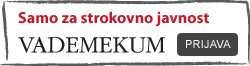 Samo za strokovno javnost VADEMEKUM